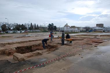 Trabajos en el entorno de la ermita